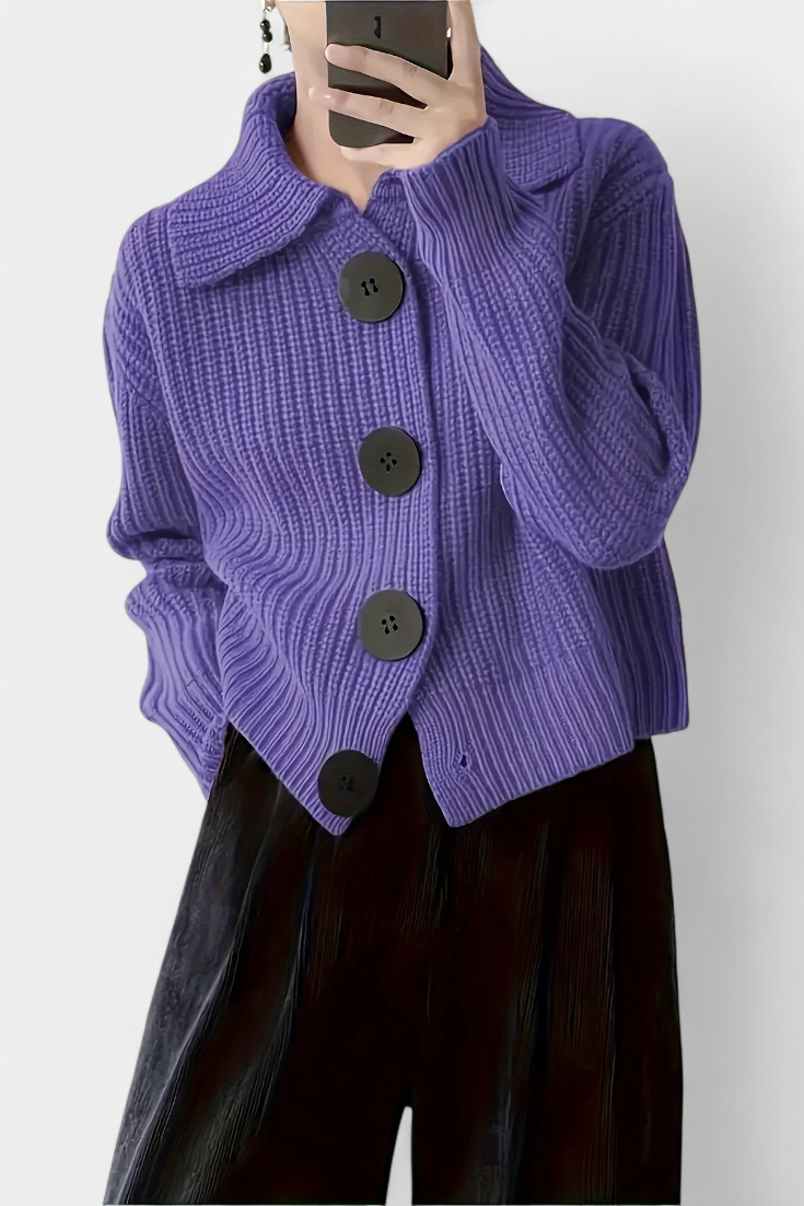 JULIET | Chaqueta-Suéter Casual Elegante