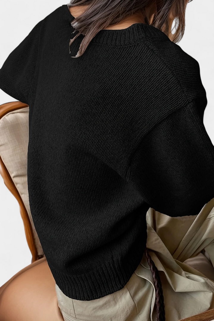 OMAROSA | Sudadera Versátil de Corte Moderno