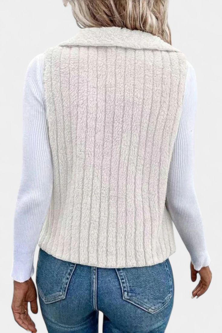 ALANNI | Cárdigan Casual con Textura Acogedora