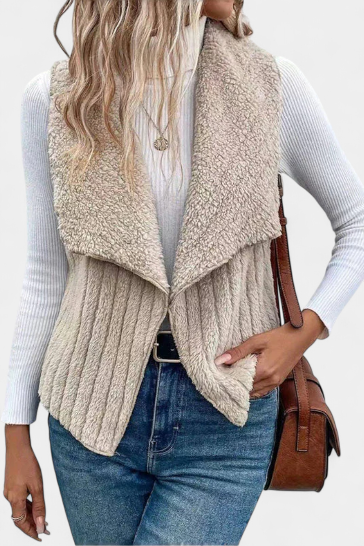 ALANNI | Cárdigan Casual con Textura Acogedora