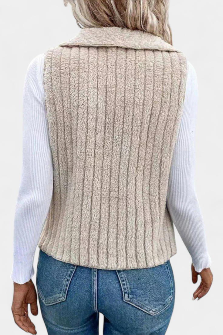 ALANNI | Cárdigan Casual con Textura Acogedora