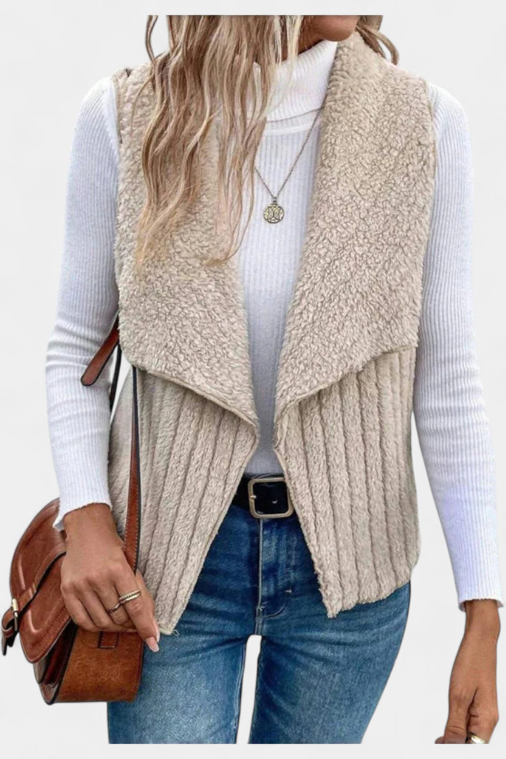 ALANNI | Cárdigan Casual con Textura Acogedora