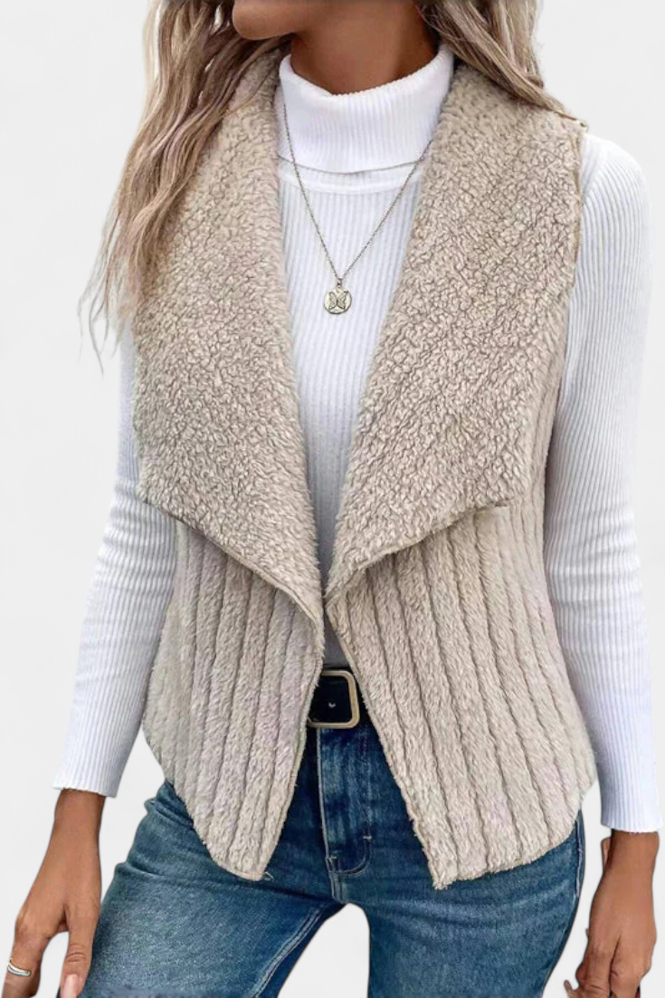 ALANNI | Cárdigan Casual con Textura Acogedora