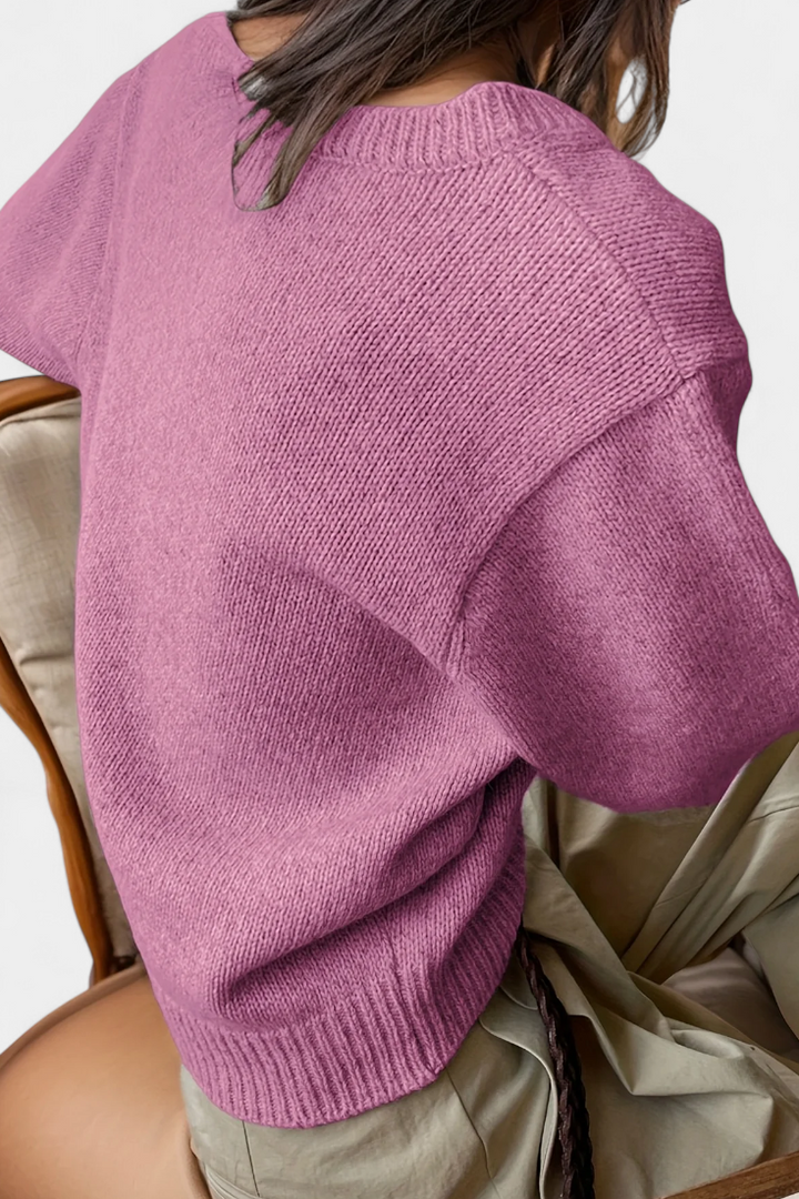 OMAROSA | Sudadera Versátil de Corte Moderno