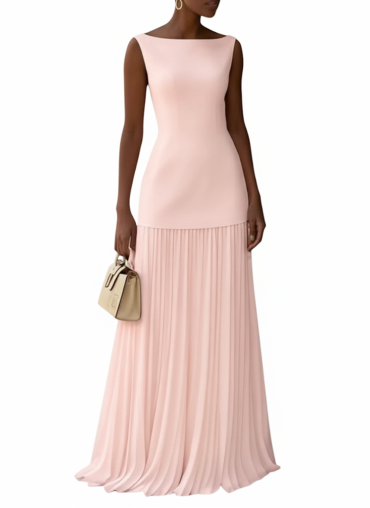 KAREN | Vestido Largo Sin Mangas