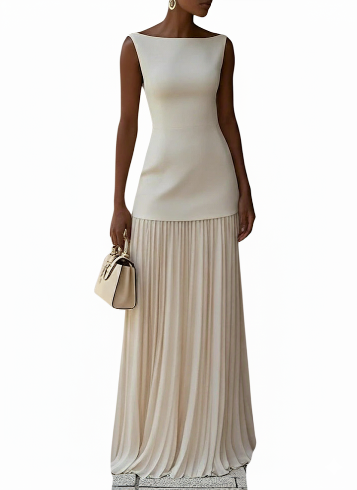 KAREN | Vestido Largo Sin Mangas