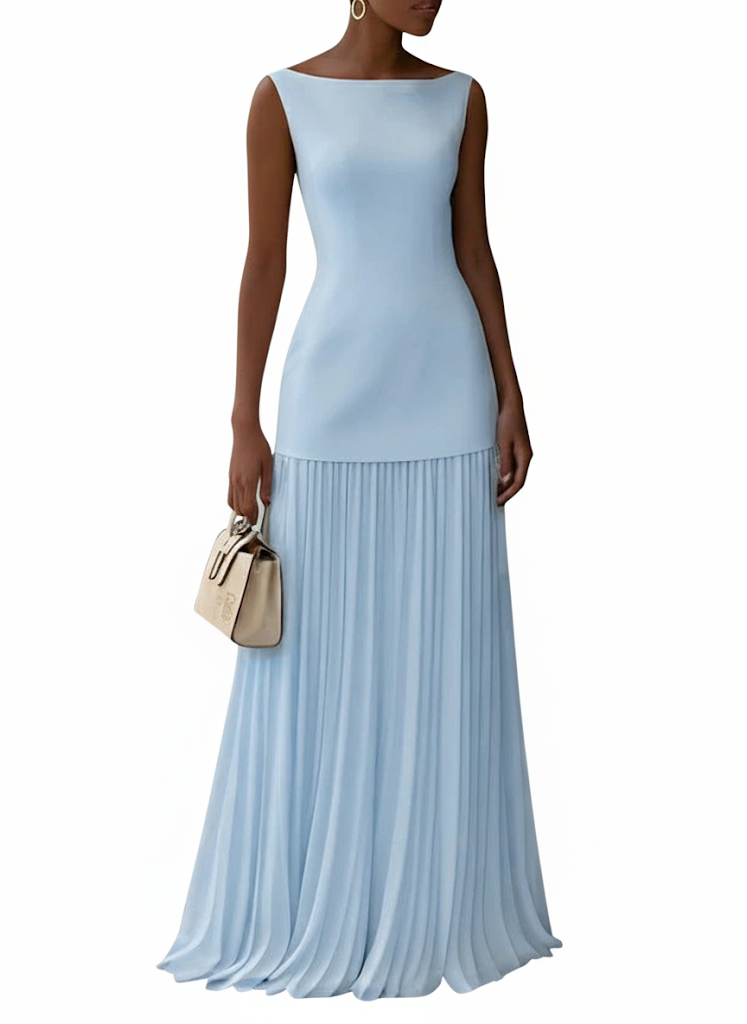 KAREN | Vestido Largo Sin Mangas